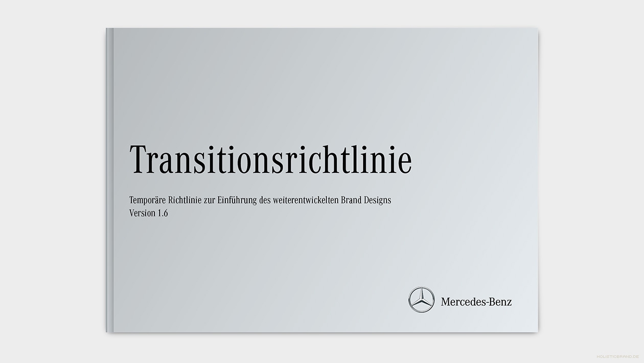 Layout des Titels der Transitionsrichtlinie