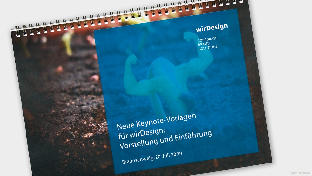 Titel des Anwendungshandbuchs. Titelbild einer Handoutbroschüre